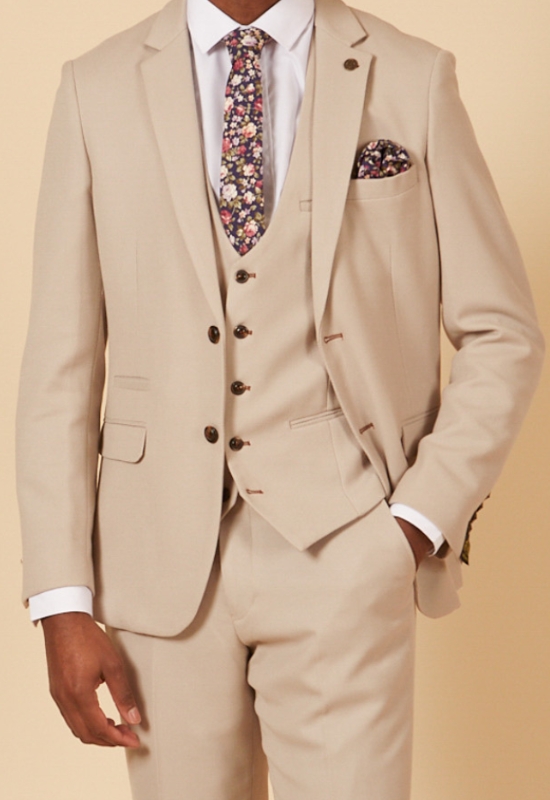Marc Darcy HM5 Blazer - Stone